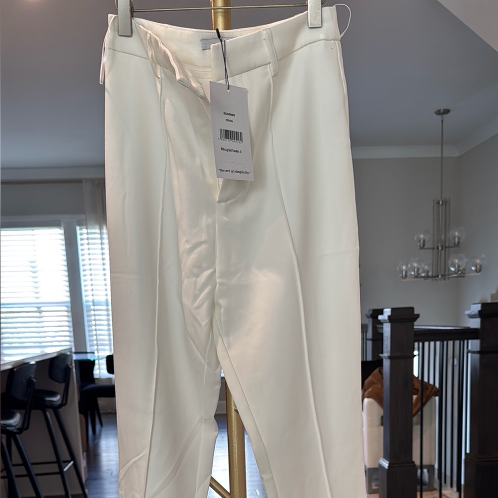 BOA Women’s White High Waist Pants